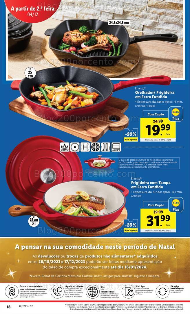 Antevisão Folheto LIDL Bazar Promoções a partir de 4 dezembro