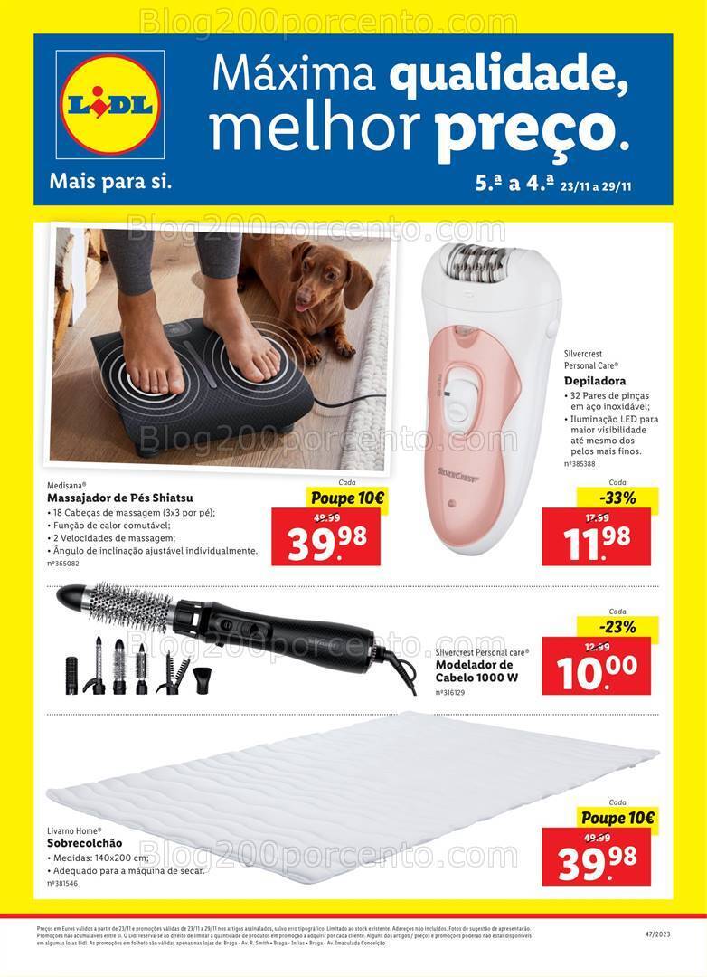 Antevisão Folheto LIDL Extra II Promoções até 29 novembro