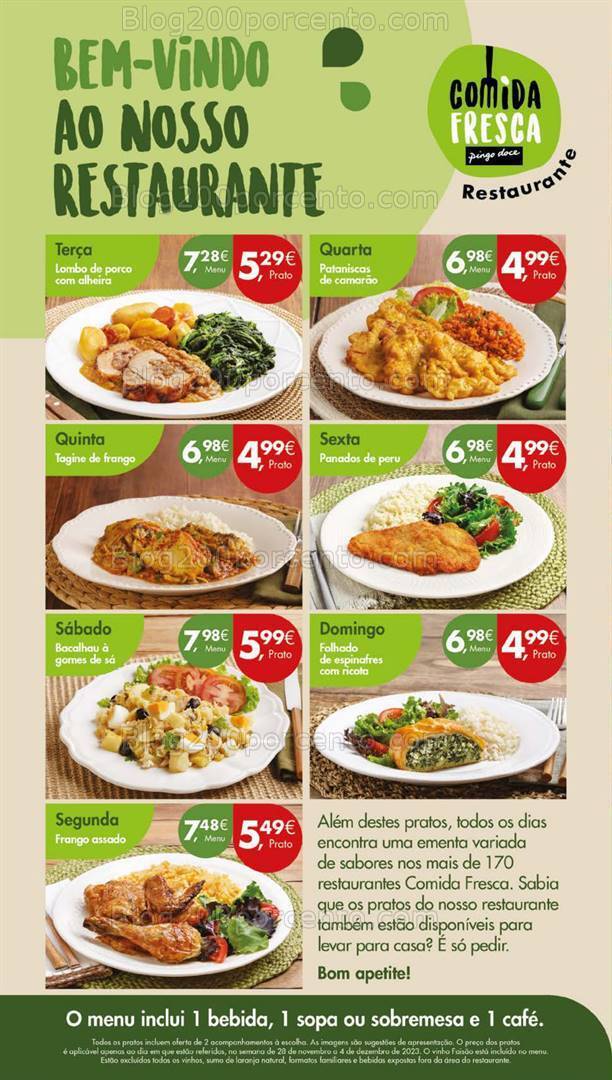Antevisão Folheto PINGO DOCE Lojas Grandes Promoções de 28 novembro a 4 dezembro