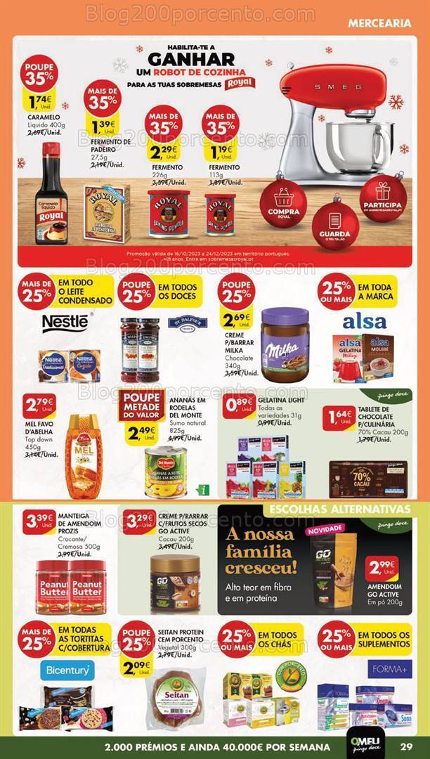 Antevisão Folheto PINGO DOCE Lojas Grandes Promoções de 28 novembro a 4 dezembro