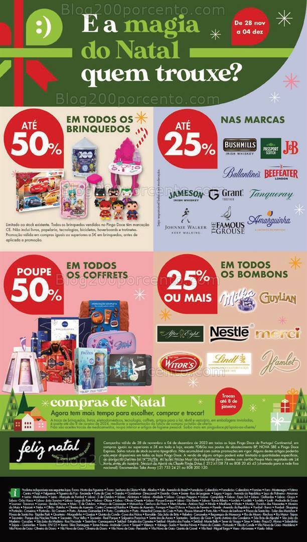 Antevisão Folheto PINGO DOCE Lojas Grandes Promoções de 28 novembro a 4 dezembro