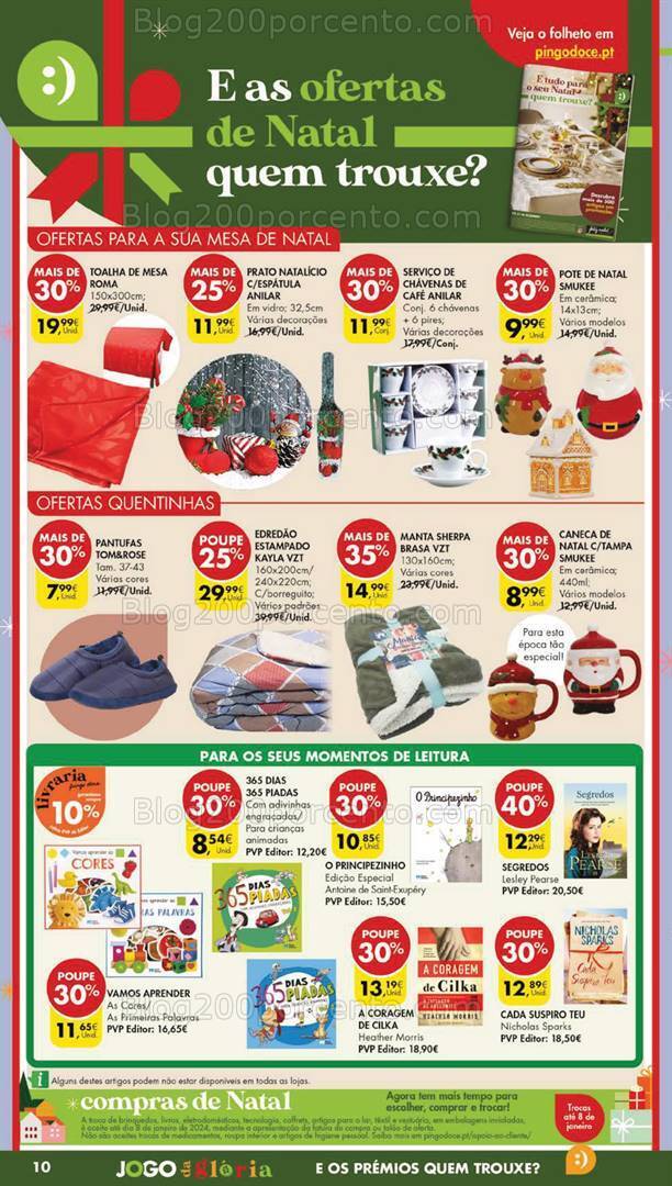 Antevisão Folheto PINGO DOCE Bazar Grandes Promoções de 28 novembro a 4 dezembro