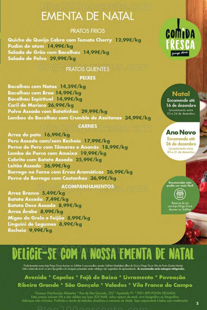 Antevisão Folheto PINGO DOCE Açores Promoções de 30 novembro a 6 dezembro