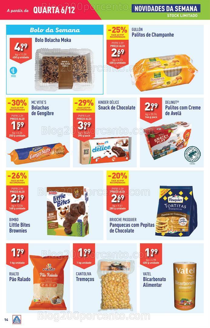 Antevisão Folheto ALDI Promoções de 6 a 12 dezembro