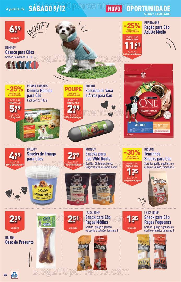 Antevisão Folheto ALDI Promoções de 6 a 12 dezembro