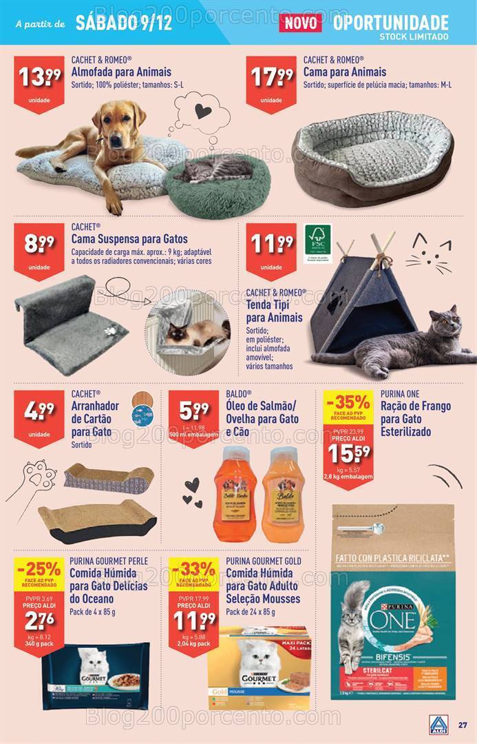 Antevisão Folheto ALDI Promoções de 6 a 12 dezembro