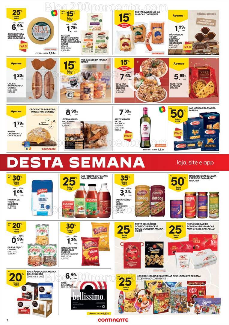 Antevisão Folheto CONTINENTE Promoções Fim De Semana - 24 A 27 Novembro ...