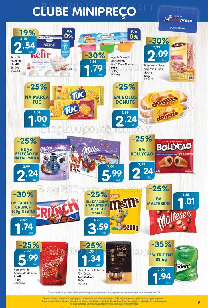 Antevisão Folheto MINIPREÇO Promoções de 30 novembro a 6 dezembro