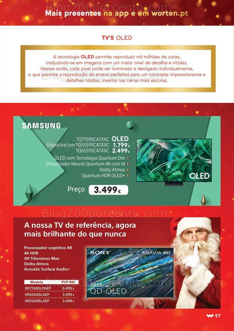 Folheto WORTEN Natal