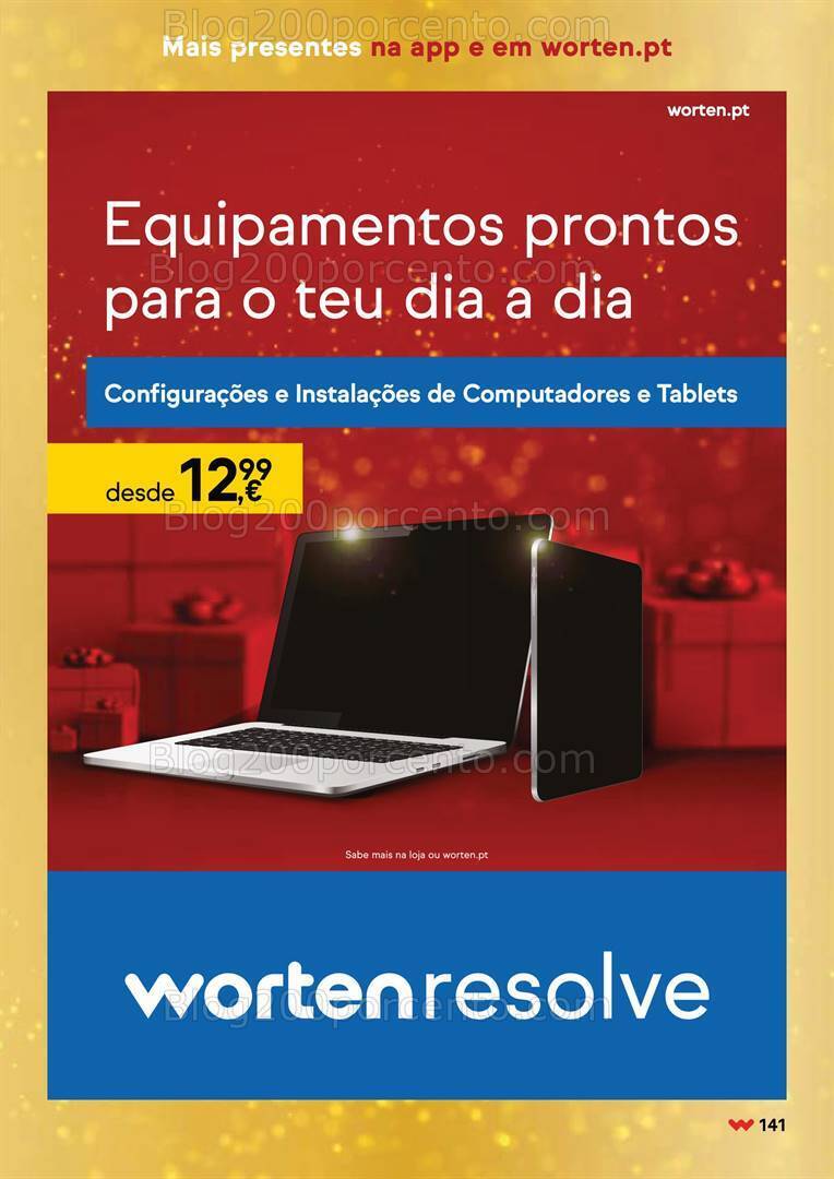 Folheto WORTEN Natal