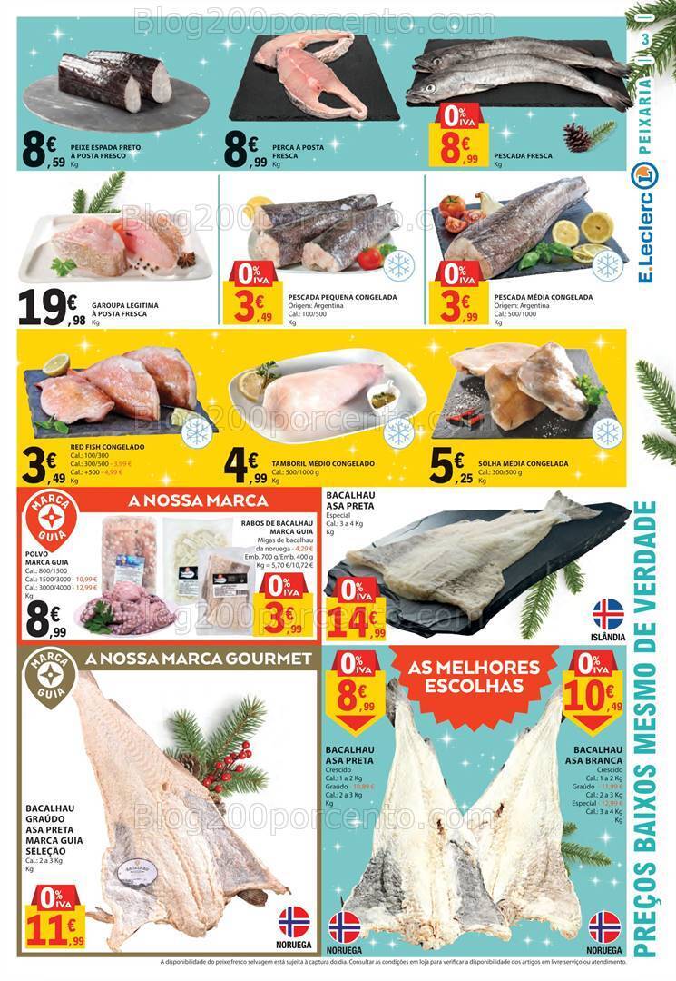 Antevisão Folheto E-LECLERC Promoções de 7 a 13 dezembro