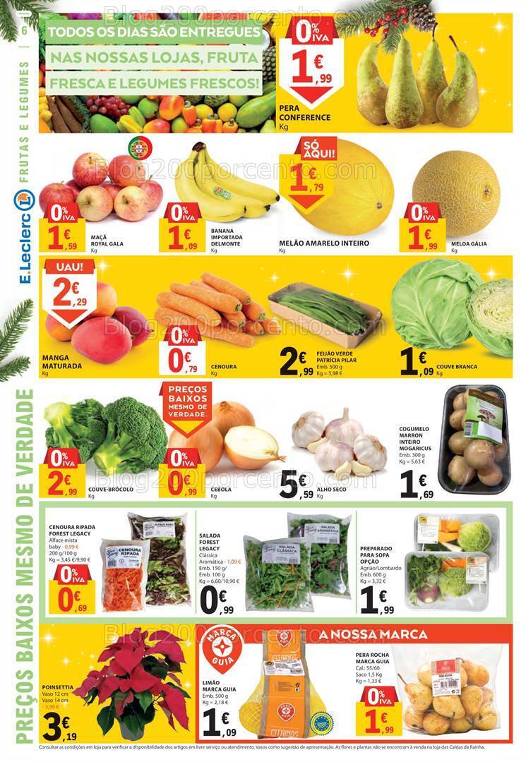 Antevisão Folheto E-LECLERC Promoções de 7 a 13 dezembro
