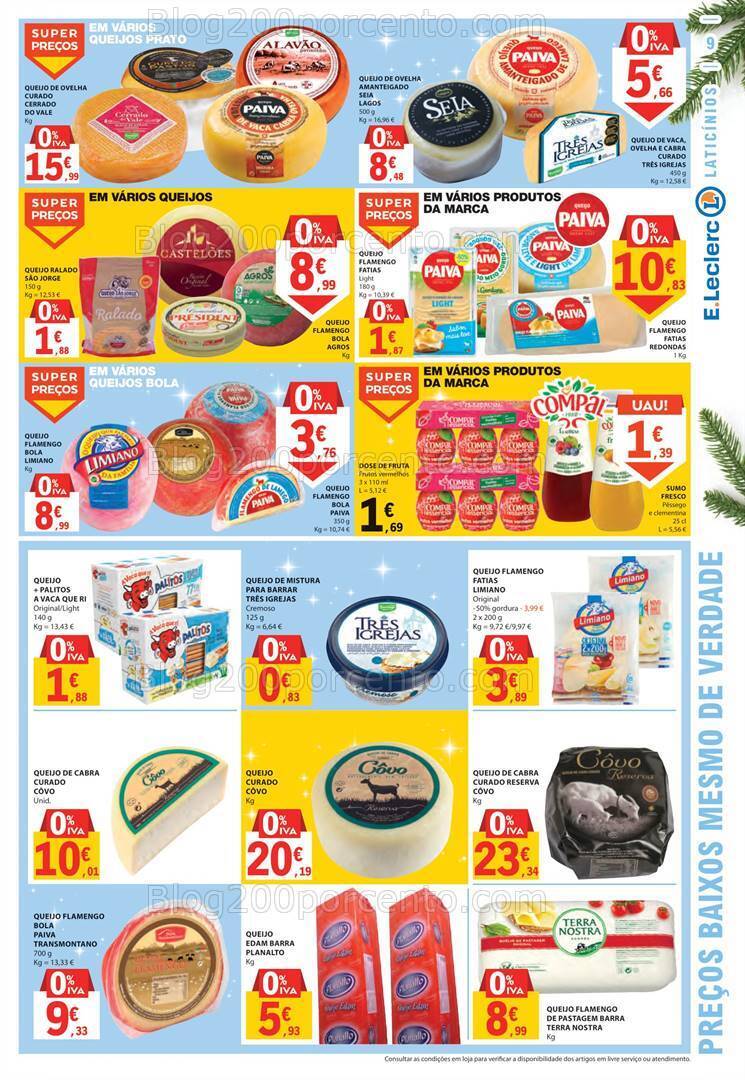 Antevisão Folheto E-LECLERC Promoções de 7 a 13 dezembro
