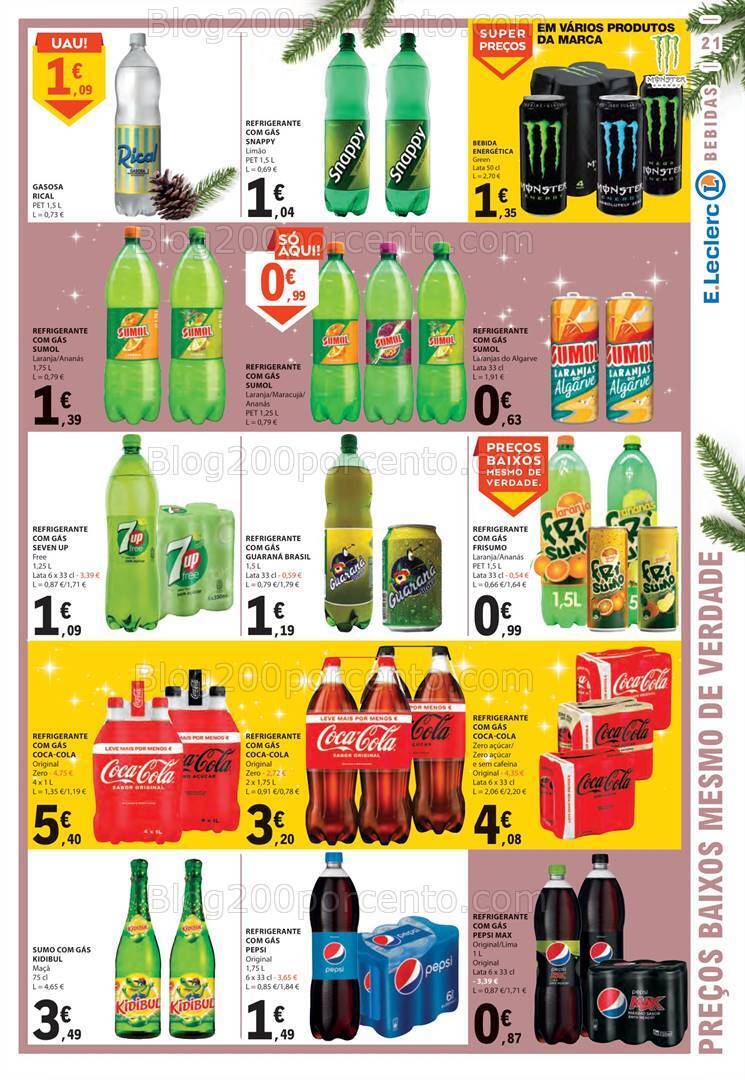 Antevisão Folheto E-LECLERC Promoções de 7 a 13 dezembro