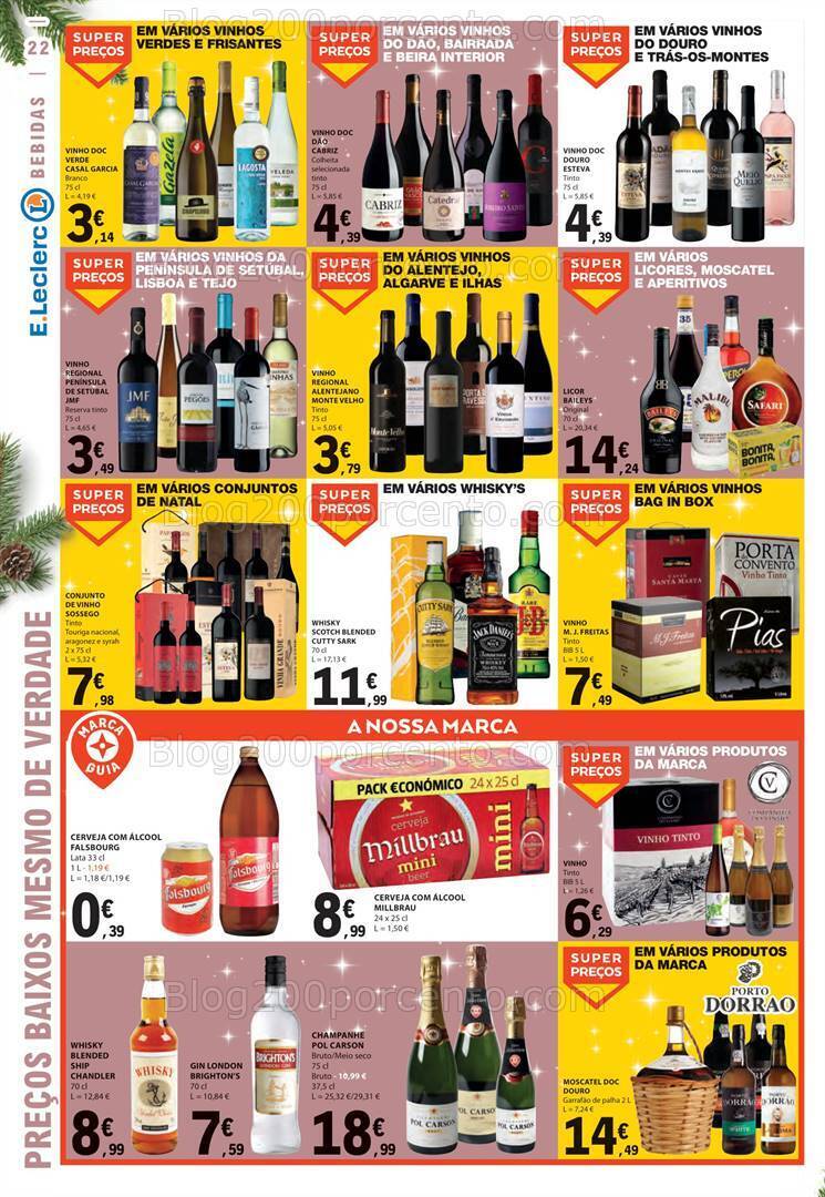 Antevisão Folheto E-LECLERC Promoções de 7 a 13 dezembro