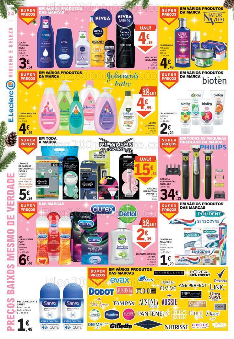 Antevisão Folheto E-LECLERC Promoções de 7 a 13 dezembro