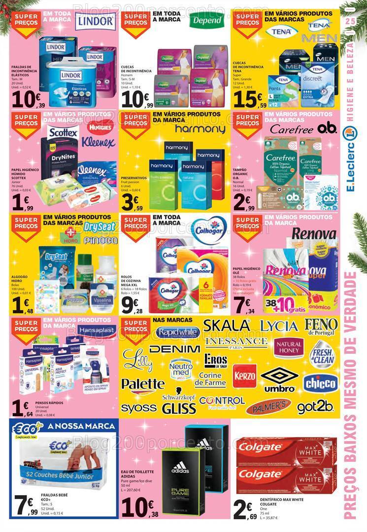 Antevisão Folheto E-LECLERC Promoções de 7 a 13 dezembro