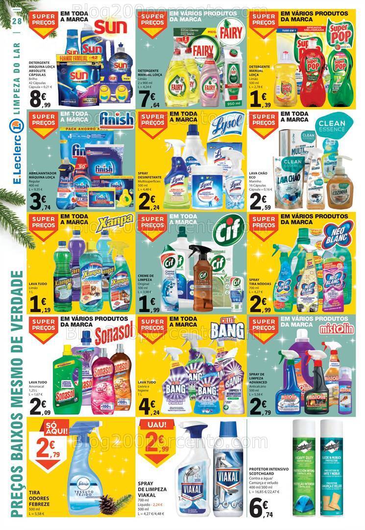 Antevisão Folheto E-LECLERC Promoções de 7 a 13 dezembro