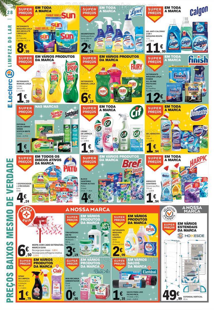 Antevisão Folheto E-LECLERC Promoções de 14 a 20 dezembro