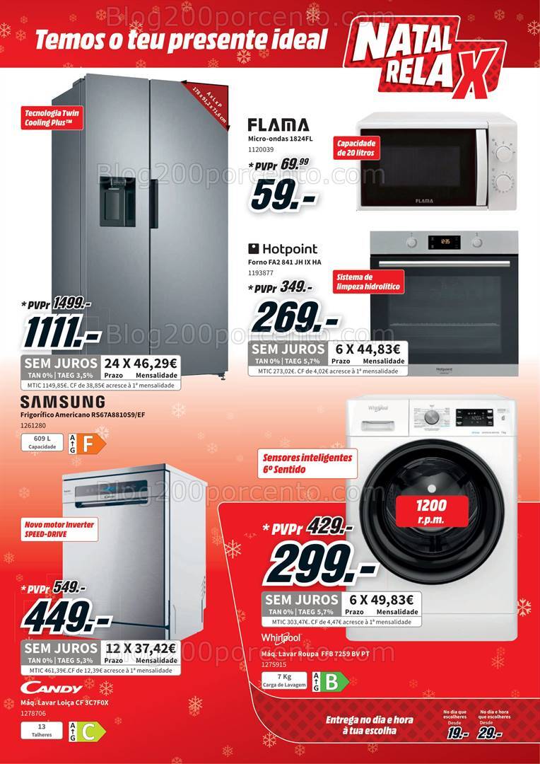 Antevisão Folheto MEDIA MARKT Natal Promoções de 19 a 25 dezembro