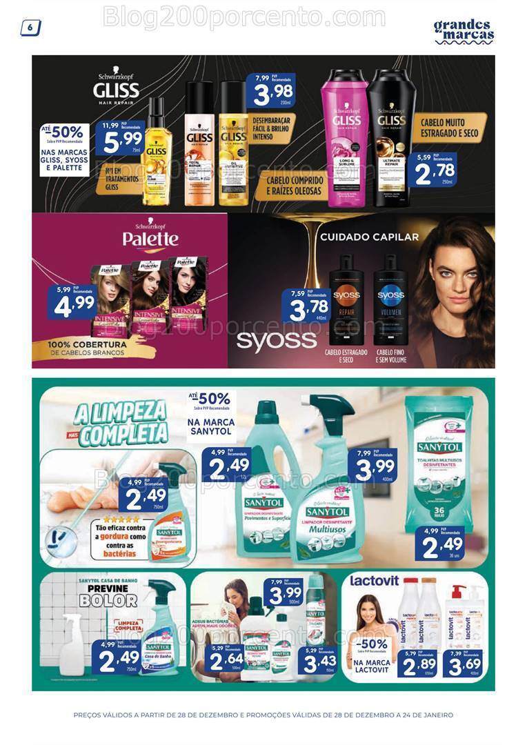 Antevisão Folheto MINIPREÇO Grandes Marcas Promoções de 28 dezembro a 24 janeiro