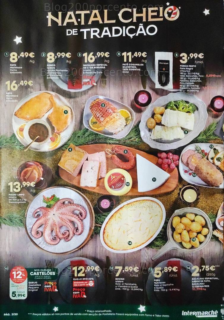 Antevisão Folheto INTERMARCHÉ Natal Promoções de 14 a 31 dezembro