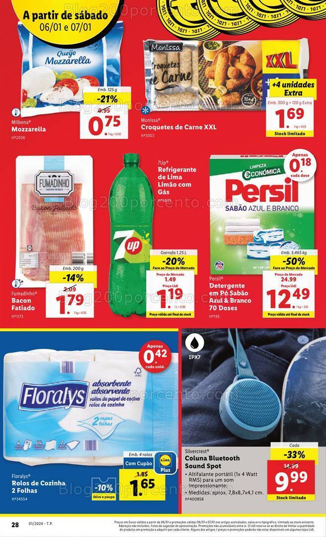 Antevisão Folheto LIDL Promoções Fim de Semana - 6 a 7 janeiro