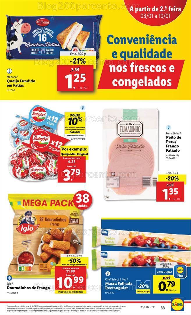 Antevisão Folheto LIDL Promoções de 4 a 10 janeiro