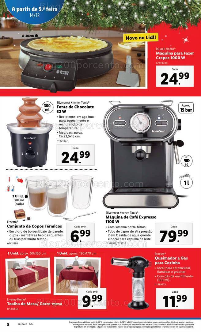 Antevisão Folheto LIDL Bazar Promoções a partir de 14 dezembro