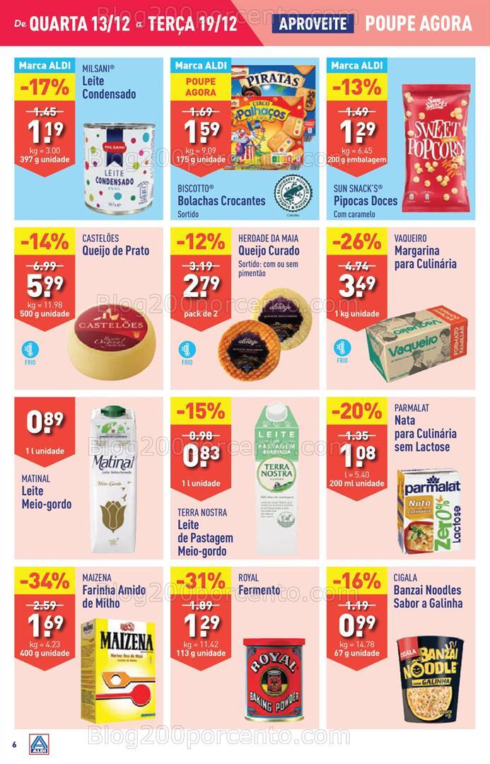 Antevisão Folheto ALDI Promoções de 13 a 19 dezembro