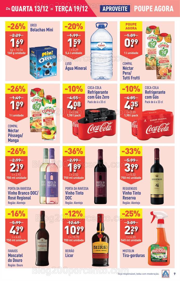 Antevisão Folheto ALDI Promoções de 13 a 19 dezembro