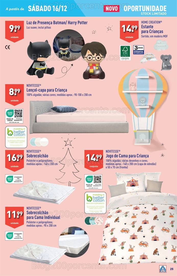 Antevisão Folheto ALDI Promoções de 13 a 19 dezembro