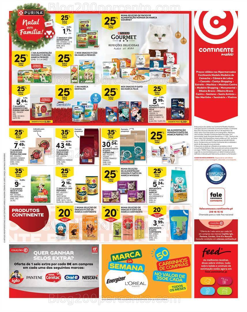 Antevisão Folheto CONTINENTE Madeira Promoções de 5 a 11 dezembro