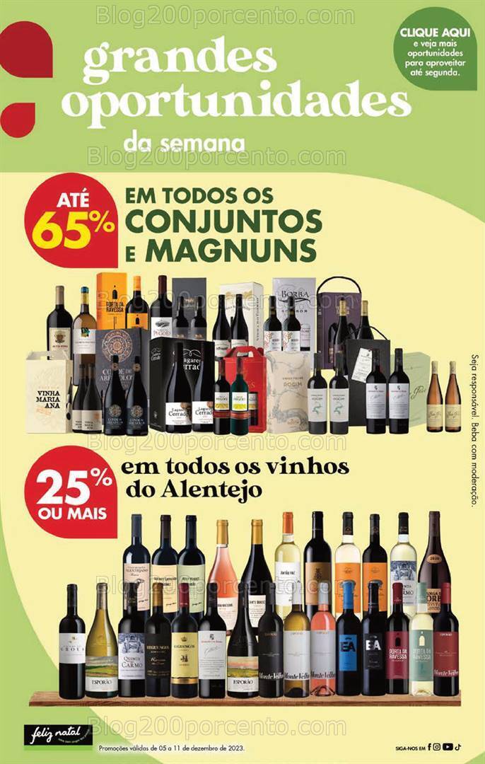 Antevisão Folheto PINGO DOCE Promoções Fim de Semana - 8 a 11 dezembro