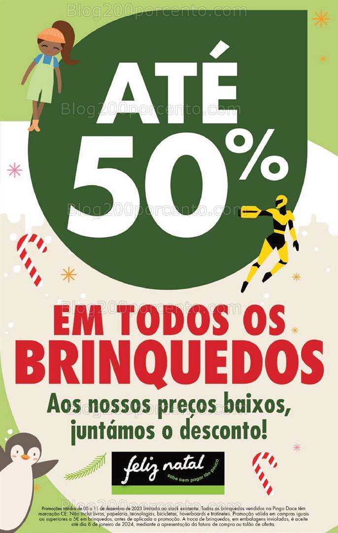 Antevisão Folheto PINGO DOCE Promoções Fim de Semana - 8 a 11 dezembro