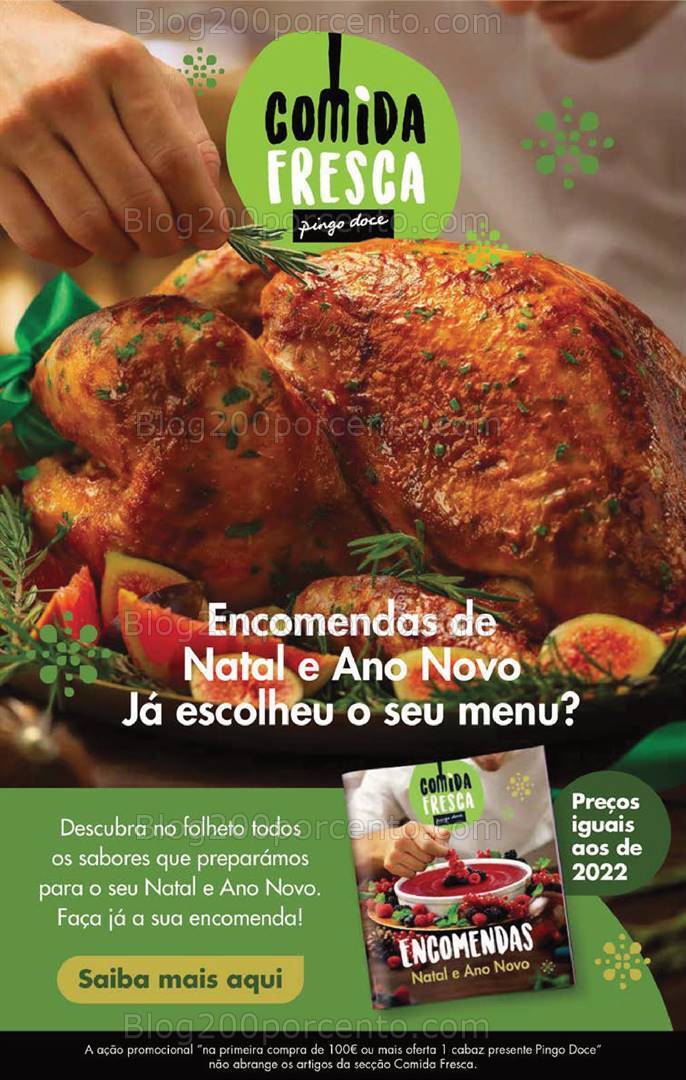 Antevisão Folheto PINGO DOCE Promoções Fim de Semana - 8 a 11 dezembro