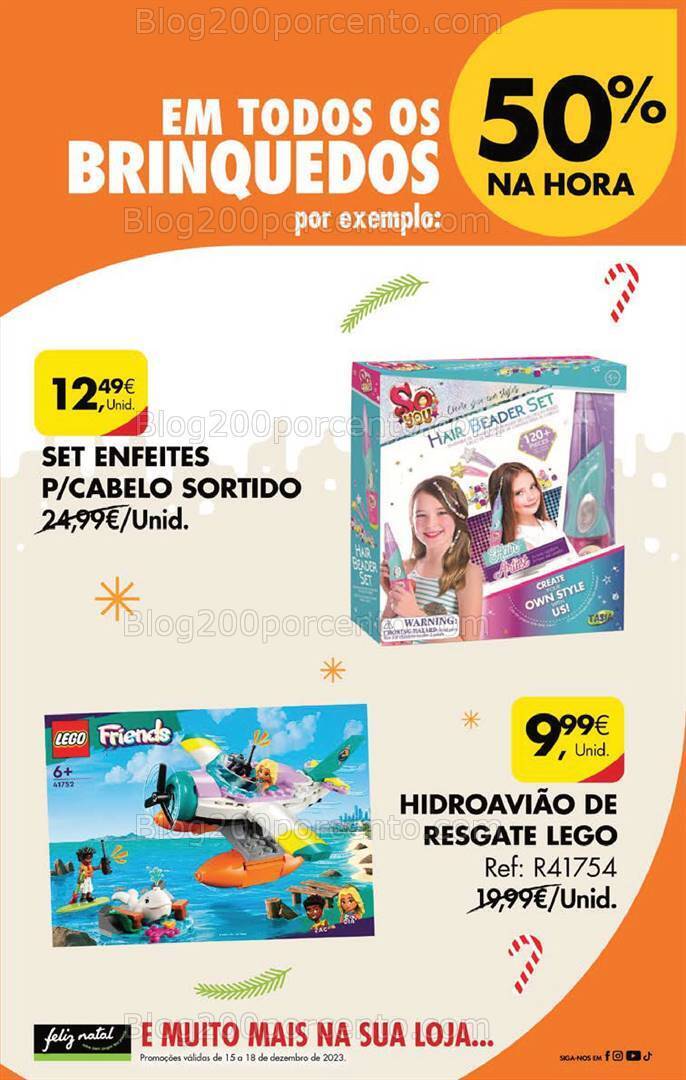 Antevisão Folheto PINGO DOCE Promoções Fim de Semana - 15 a 18 dezembro