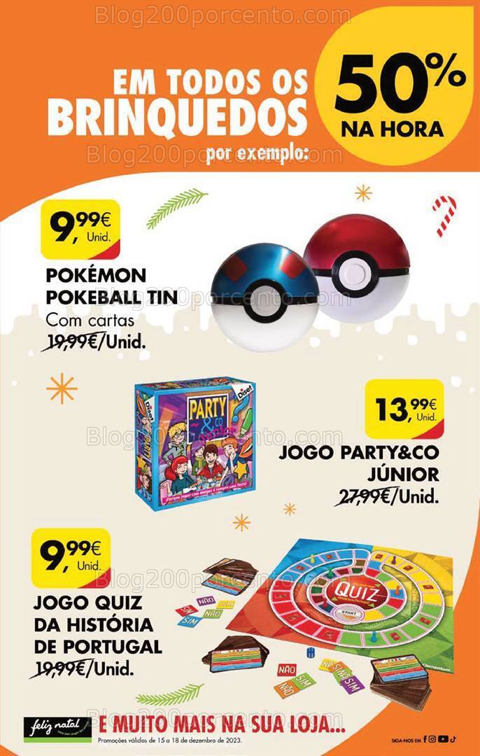 Antevisão Folheto PINGO DOCE Promoções Fim de Semana - 15 a 18 dezembro