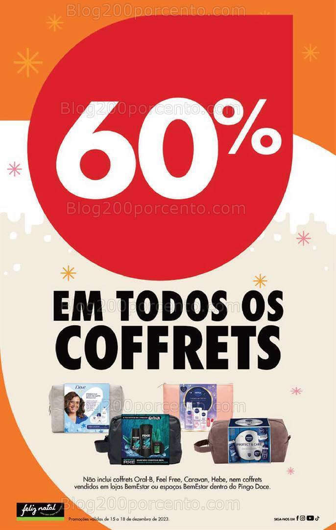 Antevisão Folheto PINGO DOCE Promoções Fim de Semana - 15 a 18 dezembro