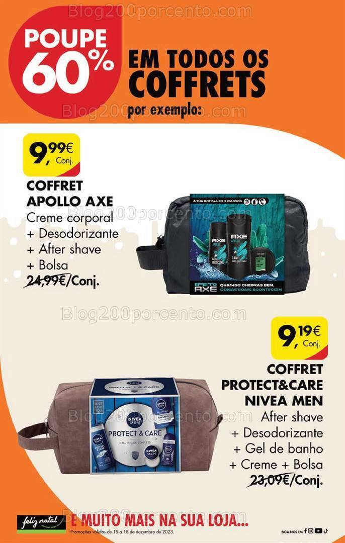 Antevisão Folheto PINGO DOCE Promoções Fim de Semana - 15 a 18 dezembro