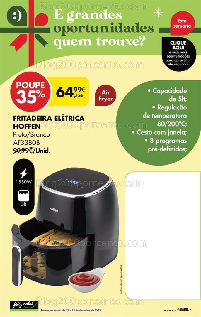 Antevisão Folheto PINGO DOCE Promoções Fim de Semana - 15 a 18 dezembro