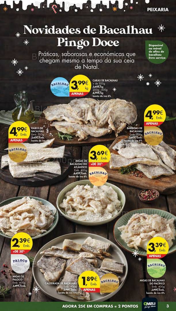 Antevisão Folheto PINGO DOCE Lojas Pequenas Promoções de 19 a 26 dezembro