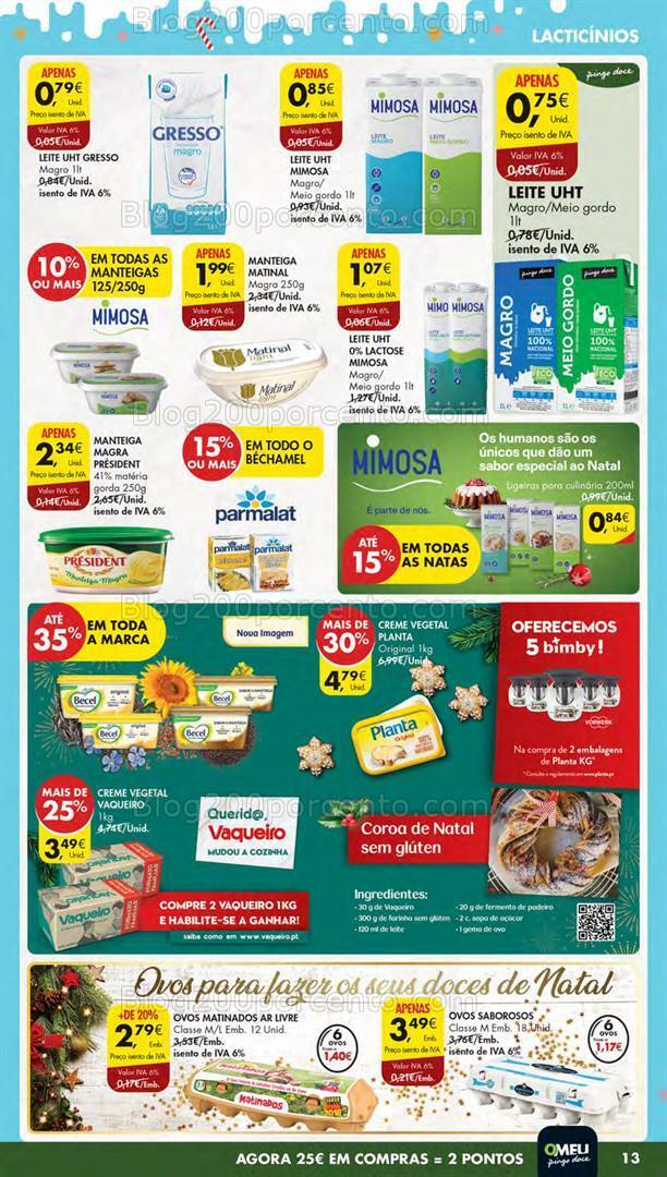 Antevisão Folheto PINGO DOCE Lojas Pequenas Promoções de 19 a 26 dezembro