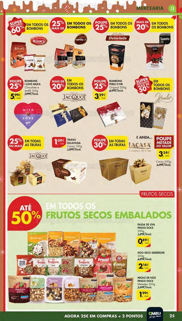 Antevisão Folheto PINGO DOCE Lojas Pequenas Promoções de 19 a 26 dezembro