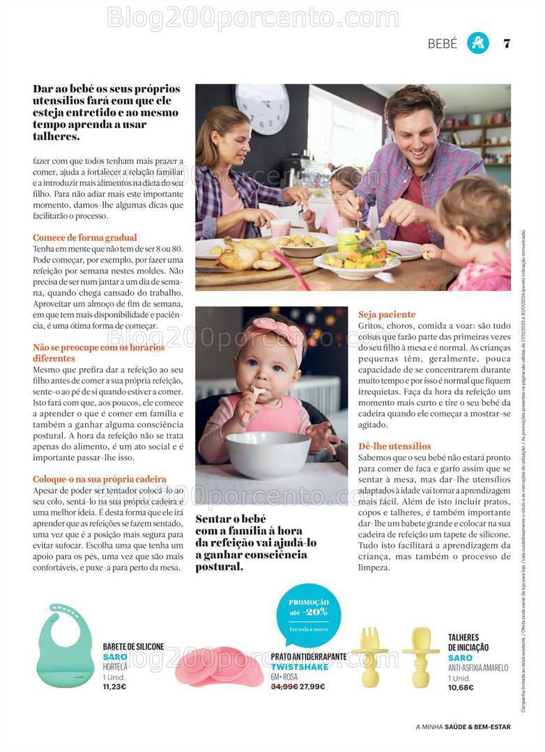 Antevisão Folheto AUCHAN Saúde e Bem Estar Bebé Promoções de 27 dezembro a 30 janeiro