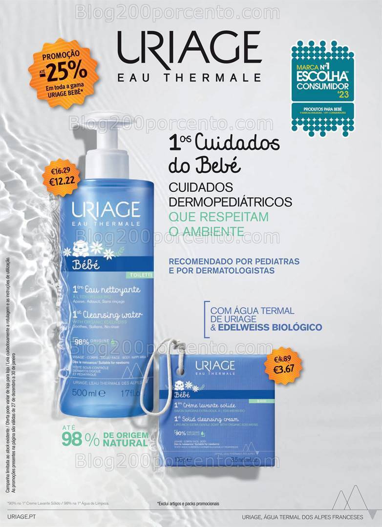 Antevisão Folheto AUCHAN Saúde e Bem Estar Bebé Promoções de 27 dezembro a 30 janeiro