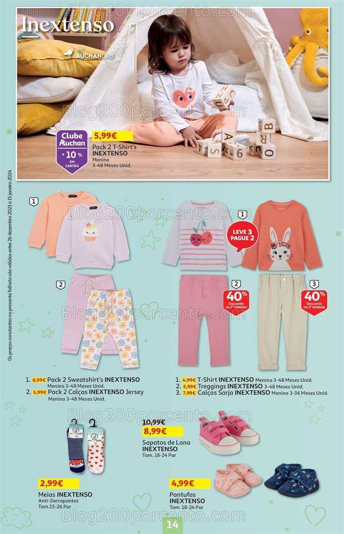 Antevisão Folheto AUCHAN Feira do Bebé Promoções de 26 dezembro a 15 janeiro