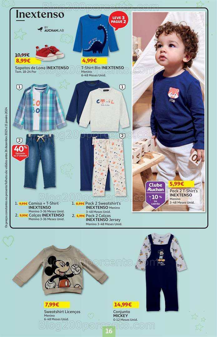 Antevisão Folheto AUCHAN Feira do Bebé Promoções de 26 dezembro a 15 janeiro