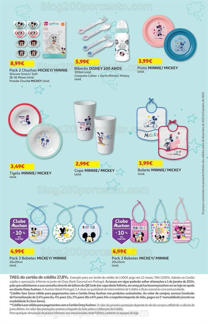 Antevisão Folheto AUCHAN Feira do Bebé Promoções de 26 dezembro a 15 janeiro