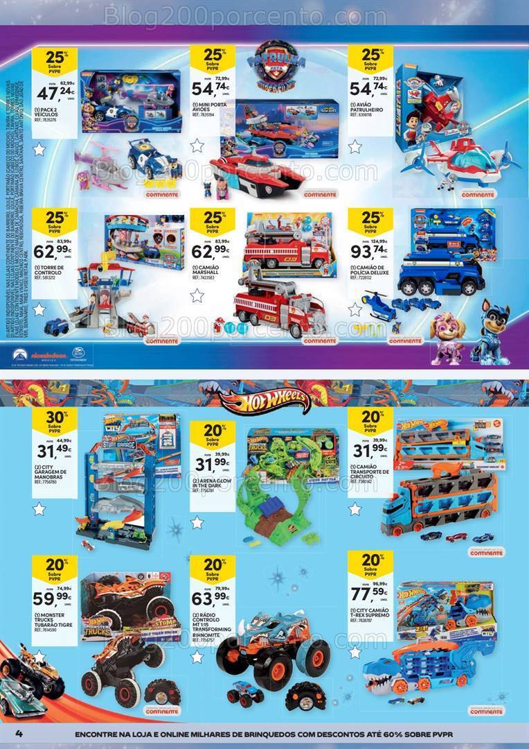 Antevisão Folheto CONTINENTE Brinquedos Promoções de 12 a 24 dezembro